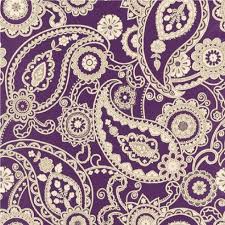 Rasch Mandalay Paisley Wallpaper 281132 Paisley Wallpaper Retro Wallpaper Paisley