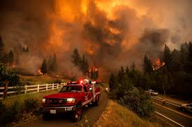 The blaze that broke out august 14 was 19% contained after burning nearly 245 square miles (635 square kilometers) — an area larger than chicago . Lake Tahoe Blaze Prompts More Evacuations As Wildfires Burn Across Western Us