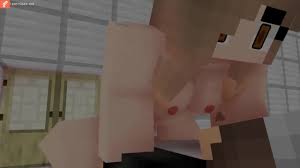 Sex with a nurse in Minecraft