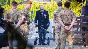 He completed an apprenticeship as a civil engineer before joining the 8th battalion duke of wellington's regiment, part. Captain Tom 99 Raises 15m For Nhs As He Completes Garden Challenge Cnn
