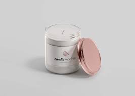 Candle Mockup On Behance Candle Mockup Candle Jars Candles