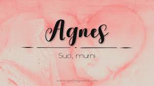 Inilah beberapa nama bayi perempuan untuk umat kristiani yang. Arti Nama Agnes Tentangnama