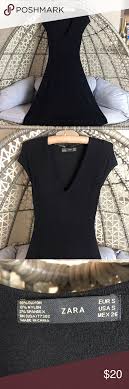Zara Midi A Line Knit Dress Black Knit Dress Fashion Clothes Design