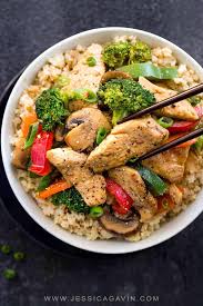 What about using dumplings instead of meat or tofu. Chinese Chicken Stir Fry With Whole30 Ingredients Jessica Gavin