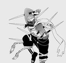 ᘓ ʻ̑ ˙̫ ʻ̑ﾒᘐ — Killer Bee in Naruto By Masashi Kishimoto