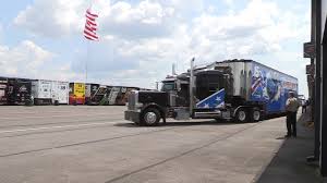 Nascar hauler parade bristol night race 2017. Nascar Hauler Parade From Pocono Youtube