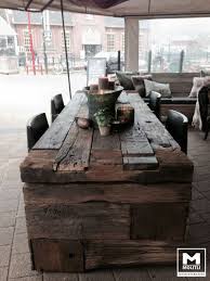 Molitli Buitentafel Van Balken 04 Jpg 400 533 Pixels Rustic Furniture Design Rustic Wooden Table Rustic Wood Doors