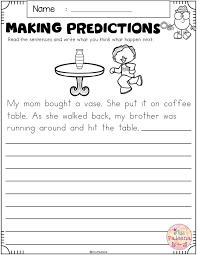 Ixl offers hundreds of third grade math skills to explore and learn! Free Making Predictions Making Predictions Third Grade Writing First Grade Worksheets