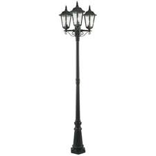 B Q Waterville Mains Powered Lamppost Departments Diy At B Q Lamp Post Lantern Post Elegant Lighting