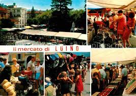 Jetzt online für luino anmelden luino ist ein elegantes und lebhaftes seestädtchen und zählt zu den beliebtesten reisezielen am lago maggiore. Ak Ansichtskarte Luino Lago Maggiore Markt Kat Lago Maggiore Nr Kb27686 Oldthing Ansichtskarten Italien Unsortiert