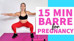 barre workout for pregnancy 1 2 you