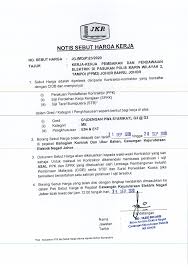 Sekiranya penyebut harga menarik balik persetujuan setelah surat setuju . Caw Kejuruteraan Elektrik Johor Fotos Facebook