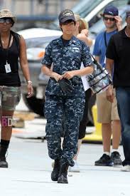 Rihanna's film debut is a memorable one. Rihanna Spotted On The Battleship Set Comingsoon Net