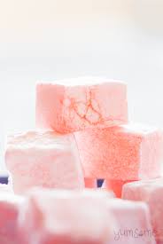 Simple Rose Flavoured Turkish Delight Yumsome