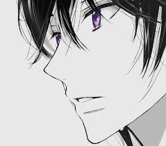 Purple Eyes Anime Cute Anime Guys Anime Artwork