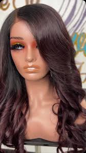 Wig Unit.. Custom Color, Bundles, Lace Closure.. all provided here  @shesohollywoodhair #shesohollywoodhair #wig #wigunit #atl #baltimore  #burgundyhair #curls #customwigs #customwigmaker #burgundy ...
