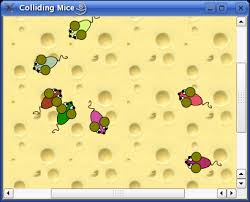 Colliding Mice Example Qt Widgets 5 15 9