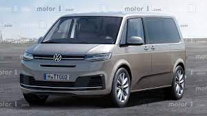 The first vw bus sold in the united states in 1950 had all of 30 hp. Upcoming Volkswagen T7 Van Visualized With Nip Here Tuck There