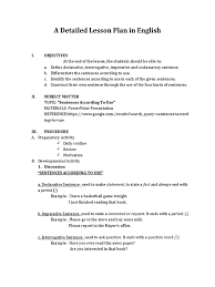 We did not find results for: A Detailed Lesson Plan In English Lesson Plan Sentence Linguistics