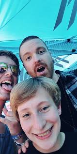 Meeting Matty Mullins after Memphis May Fire concert in Worcester