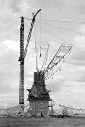 Image result for radio telescope construction