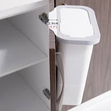 Whether you are searching for inspiration and design tips for your kitchen or looking for some expert advice, you can find it all here. Buy Reusable Hanging Trash Can With Lid Small Cabinet Trash Bin Deskside Garbage Storage Baskets With Concealed Drawer For Kitchen Bedroom Living Room At Affordable Prices Free Shipping Real Reviews With