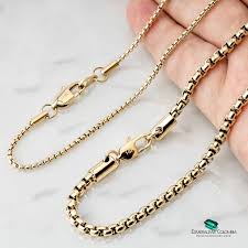 Cadena Veneciana Oro Laminado 18k Cadenas De Plata Para Hombre Cadenas Collar Para Hombres