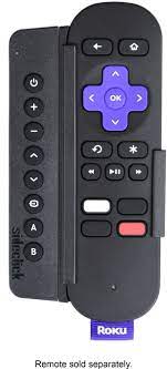 Can i buy a roku remote. Sideclick Universal Attachment For Roku Streaming Player Remote Black Sc2 Rk17k Best Buy