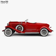 8985629e sold for usd$192,500 2006 vintage motor cars in arizona : Auburn 8 98 Boattail Speedster 1931 3d Model Vehicles On Hum3d