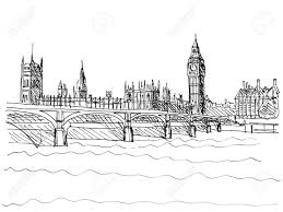 Hand Made Pencil Illustration Of Westminster Bridge With The Stock Photo Picture And Royalty Free Image Image 45031757 Sheet of paper on textured natural wooden background. hand made pencil illustration of westminster bridge with the