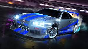 Tons of awesome nissan skyline gtr r34 wallpapers to download for free. Hd Wallpaper Nissan Skyline Skaylan R34 Nissan Skyline Gt R 1999 Rocket League Wallpaper Flare