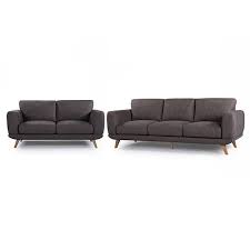 Vienna Dark Grey Corner Sofa Sofa Cheap Sofa Sets Linen Sofa