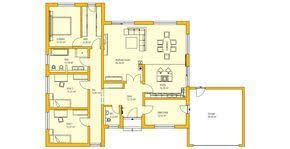 Grundriss Bungalow I 170 Plan Maison Maison Plans