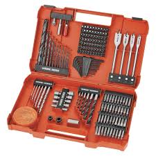 Black And Decker Power Drill Accessories Black Decker 109pc Power Drills Combination Accessory Set Power Tool Accessories Black Decker Combination Accessories