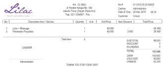 Inilah pembahasan selengkapnya mengenai contoh kwitansi pembayaran rawat inap rumah sakit. Desain Struk Salon Lebih Elegan Kertas A5 Accurate Accounting