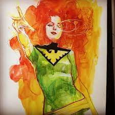 Jean Grey Pheonix By Rod Reis Portfolio Jean Grey Jean Grey Phoenix Comic Art Phoenix Marvel