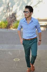 42 Chino Pants You Can Combination With Shirt For Men Style 99outfit Com Pants Outfit Men Chinos Men Outfit Green Trousers Outfit