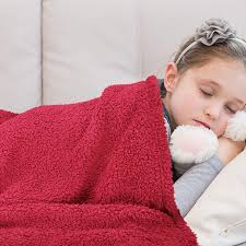 Catalonia Sherpa Fleece Throw Blanket For Kids Super Soft Light Weight Reversible Fuzzy Snuggle Blan In 2020 Fleece Throw Blanket Sherpa Throw Blankets Snuggle Blanket