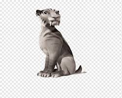 Maybe you would like to learn more about one of these? Cat Drawing Shira Diego Sid Captain Gutt Ice Age Film Sabertoothed Tiger Shira Diego Sid Png Pngwing