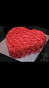 Birthday Cake Heart Shaped Butterscotch Cake Heart Rose Cake Heart Shaped Cakes Amazing Cakes Valentines Day Cakes