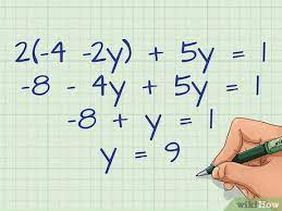 Find the new polynomial expression using substitution method. How To Solve Simultaneous Equations Using Substitution Method