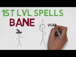 1st Level Spell 7 Bane 5e Youtube