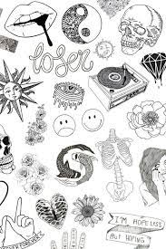 Perfect Tattoo Choose A Pattern By Skin Type Tattoo Preparation Care Doodle Tattoo Tattoo Flash Art Unique Tattoos