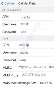 Webe or unifi mobile is using the same apn settings. Maxis Apn Settings For Iphone 4g 5g Apn Settings
