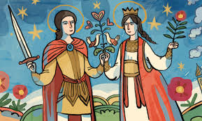 Tinerete fara batranete si viata fara romaneasca; ViaÈ›a FÄƒrÄƒ De Moarte A Lui Petre Ispirescu IlustratÄƒ Scena 9