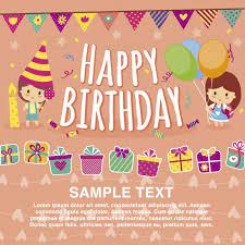 ✓ free for commercial use ✓ high quality images. Free Vector Happy Birthday Card Template