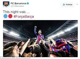 One of his best performances from last period, was the match against levante, played on 13 december 2020 in primera division (regular season). Barcelona 5 1 Psg Agg 6 5 Barca Complete Comeback Daily Mail Online