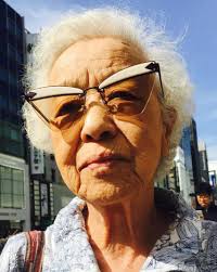 Spotted in Ginza, Tokyo: our new 'Sadie' tinted lenses in Ecru From the new  eyewear collection, Shadow Play