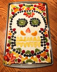 Sugar Skull Fruit Pizza Fruit Pizza Halloween Fruit Pizza Christmas Fruit Pizza