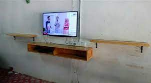 Membuat rak tv gantung diy | vlog² 187. Installation Rak Tv Ab Work Pallet Pine Pasir Mas Facebook